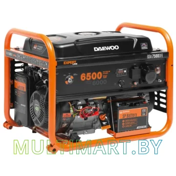 Бензиновый генератор Daewoo Power GDA 7500DFE картинка 2